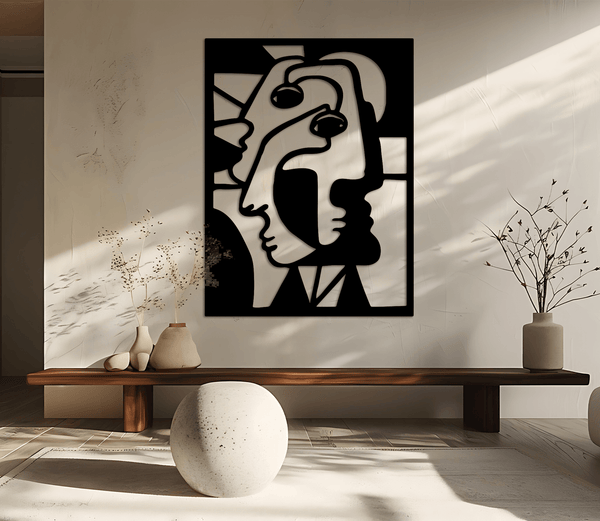 Abstract faces