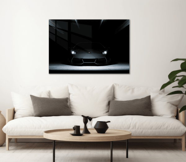 Black Lamborghini