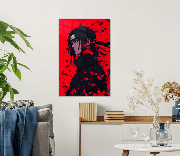 Itachi- Red Background