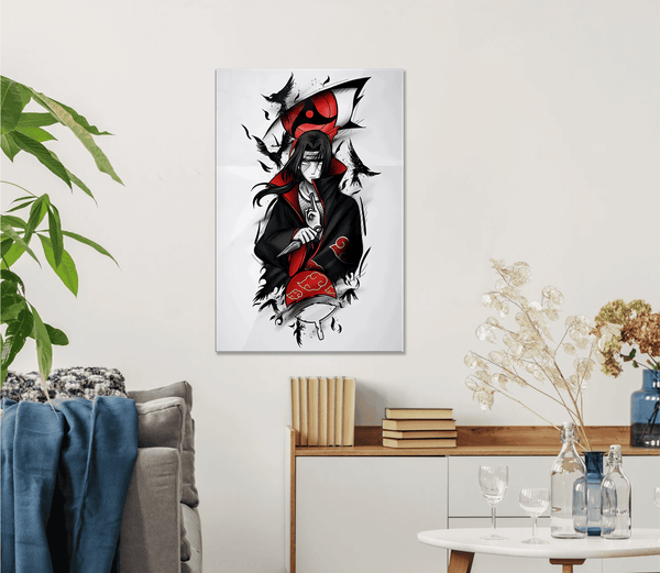 Itachi- Sharingan White BG