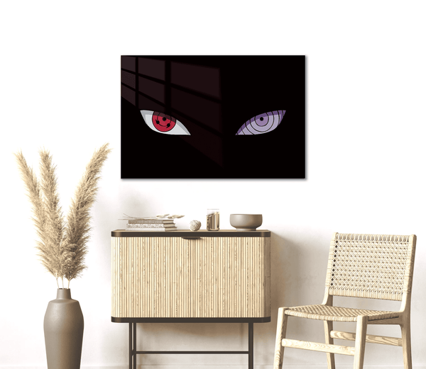 Obito Sharingan and Rinnegan Eyes