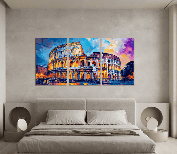 Roman Colosseum Painting Set Variant 2