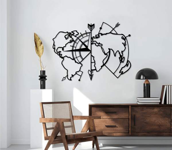 World map Route